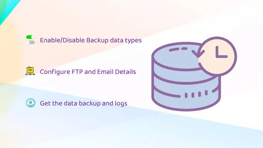 ARCS Data Export Backup screenshot