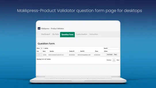 Makkpress ‑ Product Validator screenshot