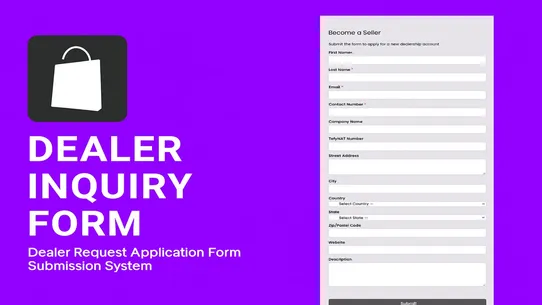 T: Dealer Inquiry screenshot
