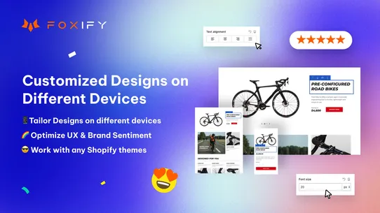 Foxify: Smart Page Builder screenshot