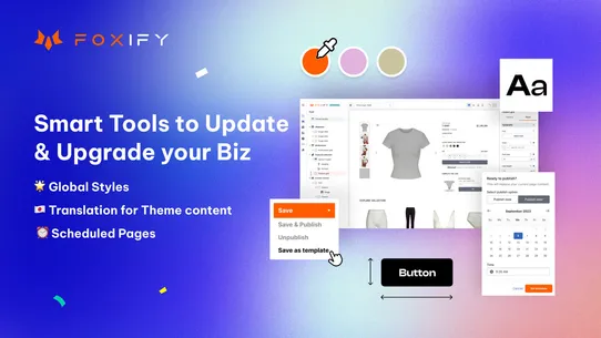 Foxify: Smart Page Builder screenshot