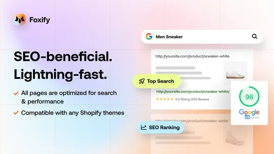 Foxify Smart Page Builder screenshot