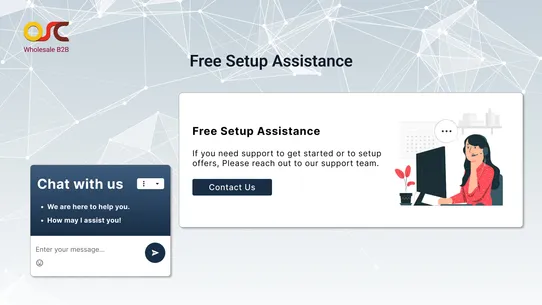 OSCP Wholesale B2B screenshot