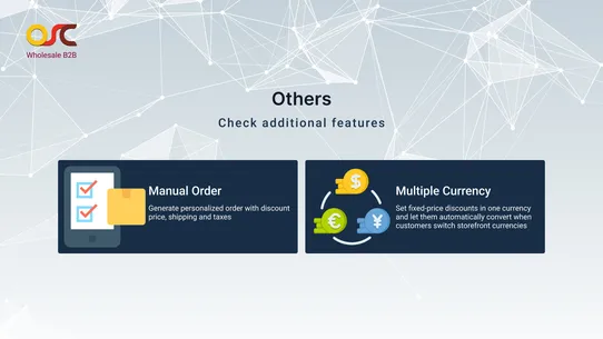 OSCP Wholesale B2B screenshot