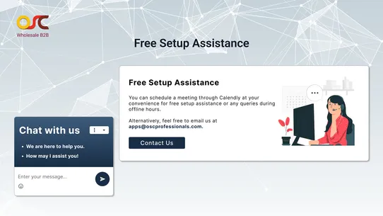 OSCP Wholesale B2B screenshot