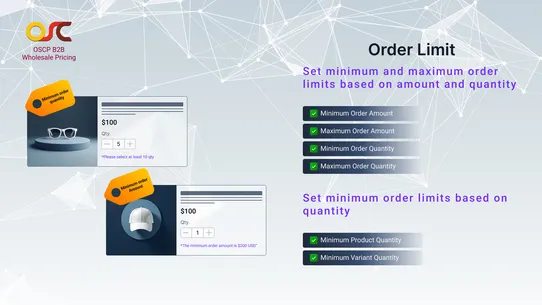 OSCP B2B Wholesale Pricing screenshot