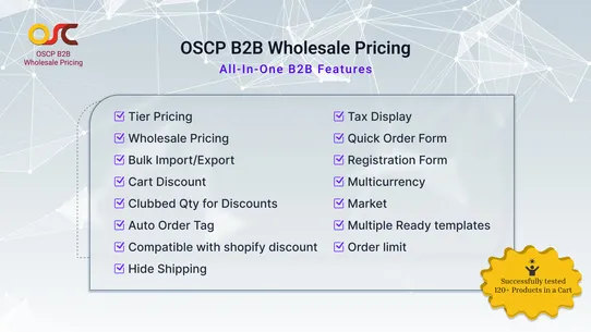 OSCP B2B Wholesale Pricing screenshot