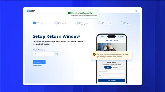 ClickPost Returns Plus screenshot