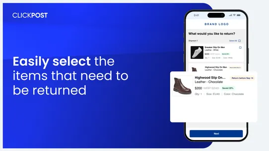 ClickPost Returns Plus screenshot