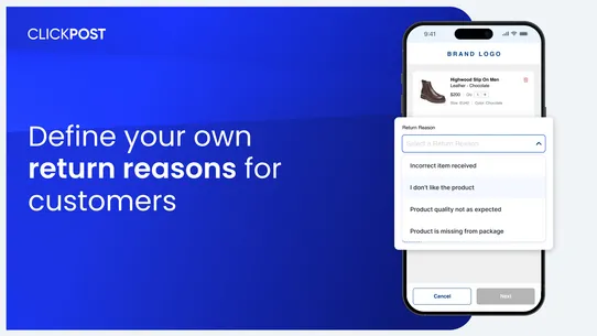 ClickPost Returns Plus screenshot