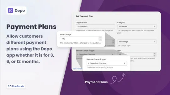 Deposit &amp; Partial Payment Depo screenshot