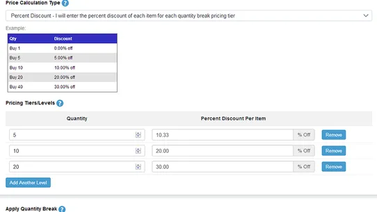 PriceBazi: Volume Tiered Price screenshot