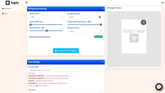 Tagify screenshot