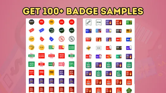 WEB‑Product Labels &amp; Badges screenshot