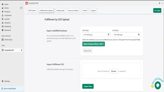 EasyBulkFulfill screenshot