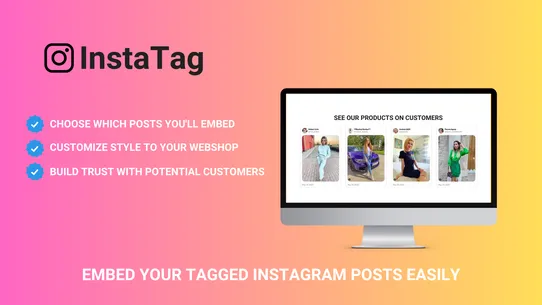 InstaTag ‑ Embed Tagged Posts screenshot