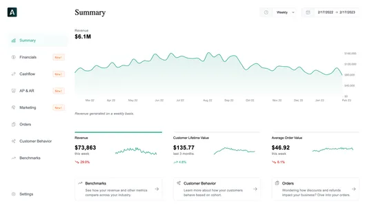 Ampla Insights screenshot