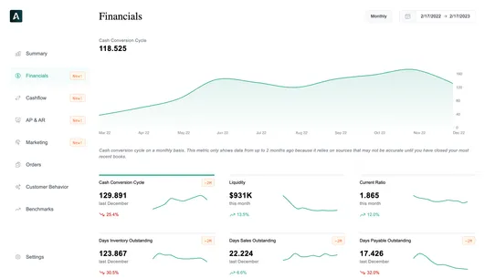 Ampla Insights screenshot