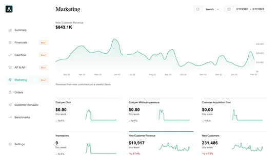 Ampla Insights screenshot