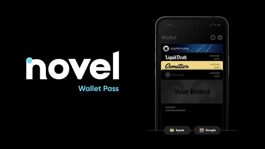 Novel: Wallet Pass for Brands screenshot