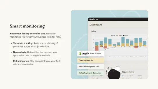 Quaderno: Taxes &amp; E‑Invoicing screenshot