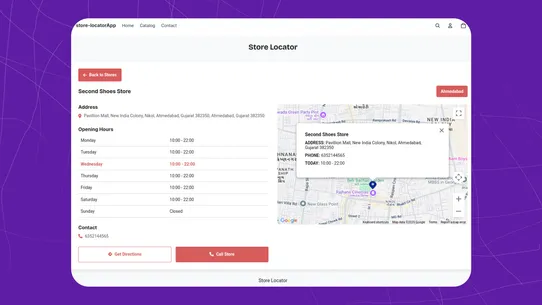 Mebiz Store Finder screenshot