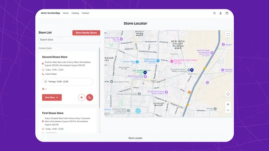 Mebiz Store Finder screenshot