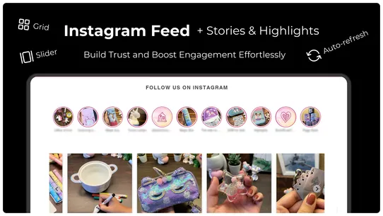 Instafeed Story Instagram Feed screenshot