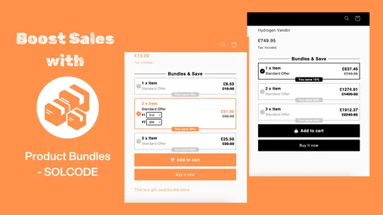 Product Bundles ‑ SOLCODE screenshot