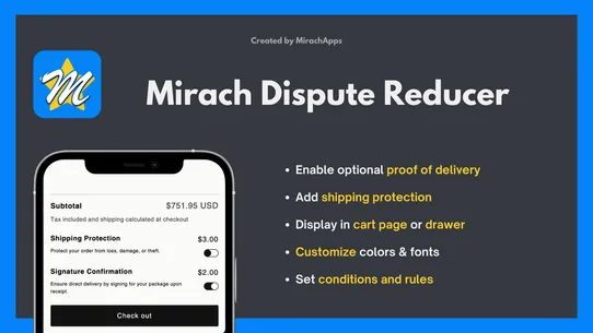 Mirach Dispute Reducer screenshot