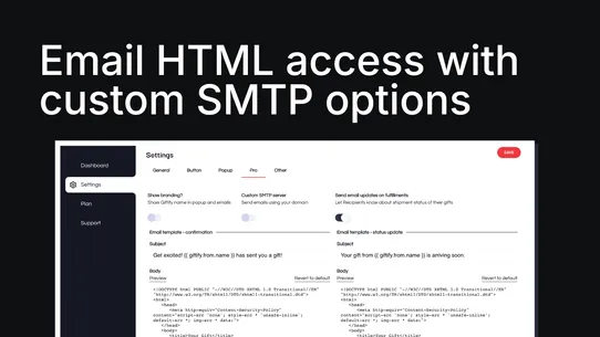 Giftify ‑ Gift Message Emails screenshot