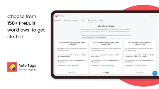 Leap Auto Tags | All‑in‑1 Tags screenshot