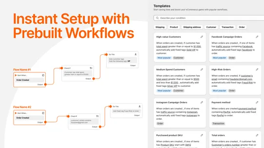 O: Auto Tag &amp; Flow Automation screenshot