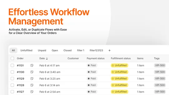 O: Auto Tag &amp; Flow Automation screenshot