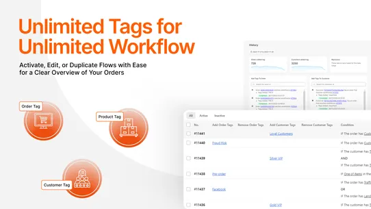 O: Auto Tag &amp; Flow Automation screenshot