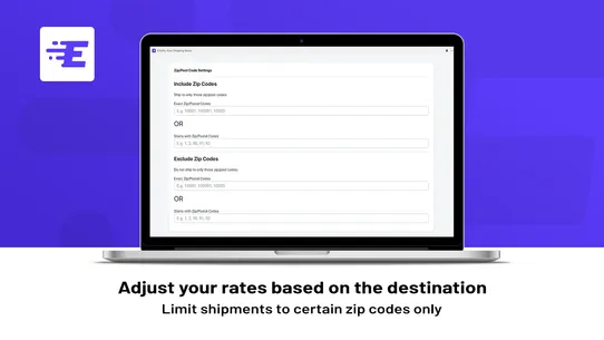 Entafix: Easy Shipping Rates screenshot