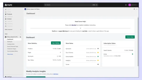 Wizzy AI Search &amp; Filter screenshot
