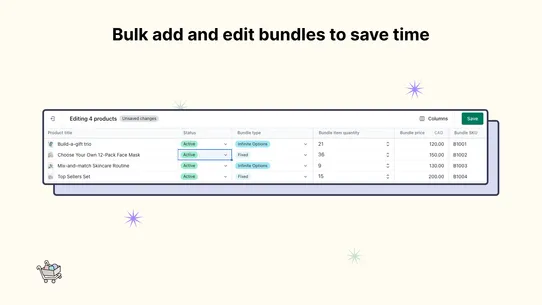 Simple Bundles &amp; Kits screenshot