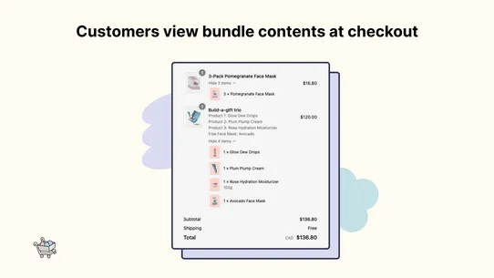 Simple Bundles &amp; Kits screenshot