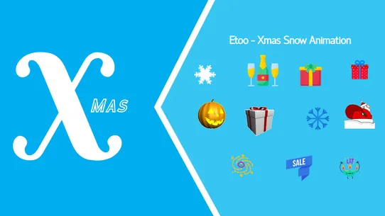 Etoo ‑ Xmas Snow Animation screenshot