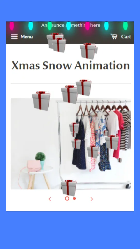 Etoo ‑ Xmas Snow Animation screenshot