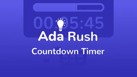 Ada Rush: Countdown Timer screenshot