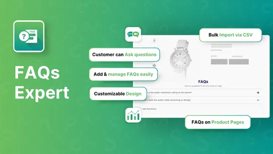 FAQ Expert: Product FAQ screenshot