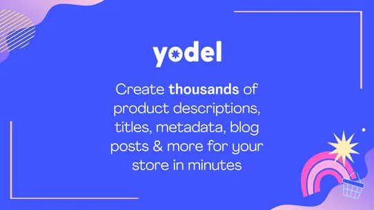 Yodel: AI ChatGPT Descriptions screenshot