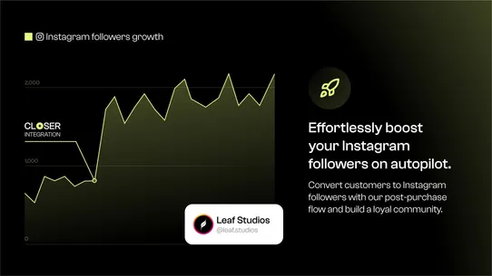 Insta Followers Growth ‑Closer screenshot