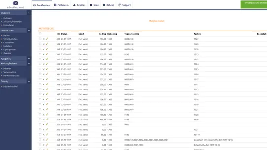 e‑Boekhouden.nl screenshot