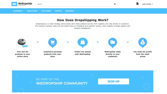 WeDropship ‑ AU Dropshipping screenshot