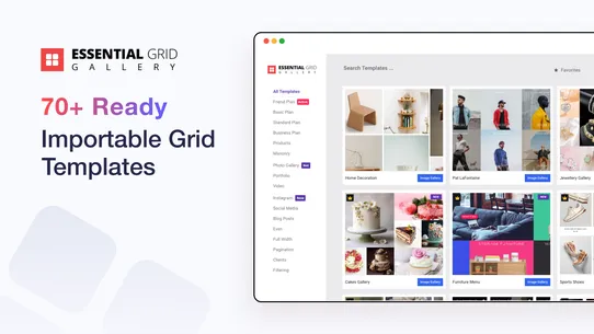 Essential Grid Gallery screenshot