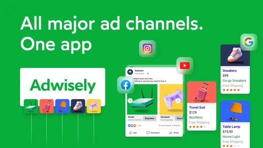 Adwisely—Google Ads &amp; Meta Ads screenshot