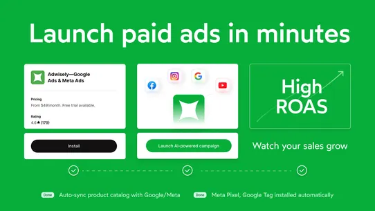 Adwisely—Google Ads &amp; Meta Ads screenshot